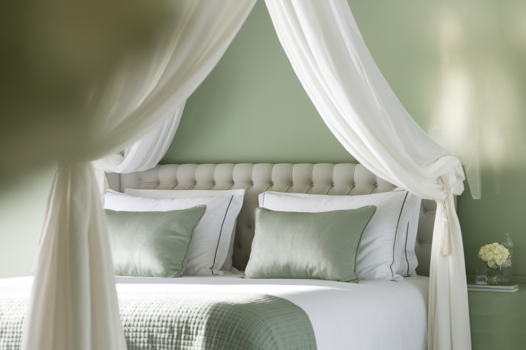 Chambre Vert Sauge : 15 Idées de Décoration et Associations avec le Blanc