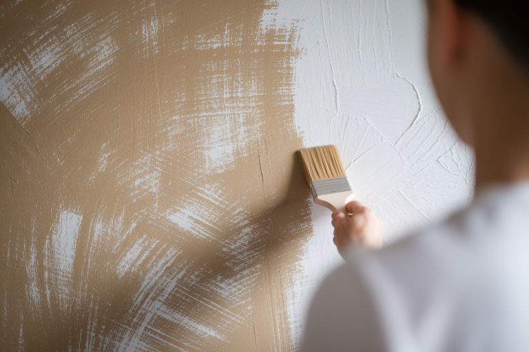 Peindre un Enduit Gratté : Techniques et Astuces pour l&rsquo;Intérieur et l&rsquo;Extérieur