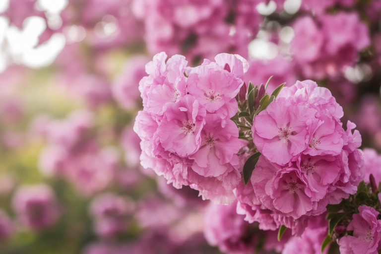 Arbuste à Fleurs Roses : Identification des Variétés en Ligne