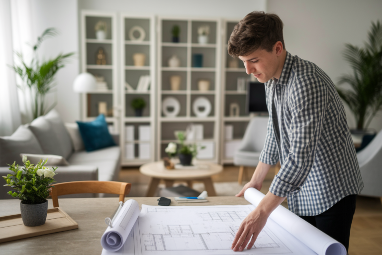 Architecte d&rsquo;intérieur débutant : salaire par mois