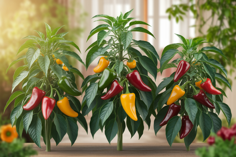 Association Poivron Potager : 3 Plants Bio pour Votre Trio