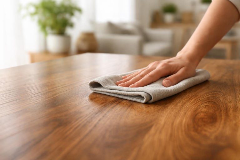 Nettoyer Table Bois : Comment Faire sans l&rsquo;Abîmer ?