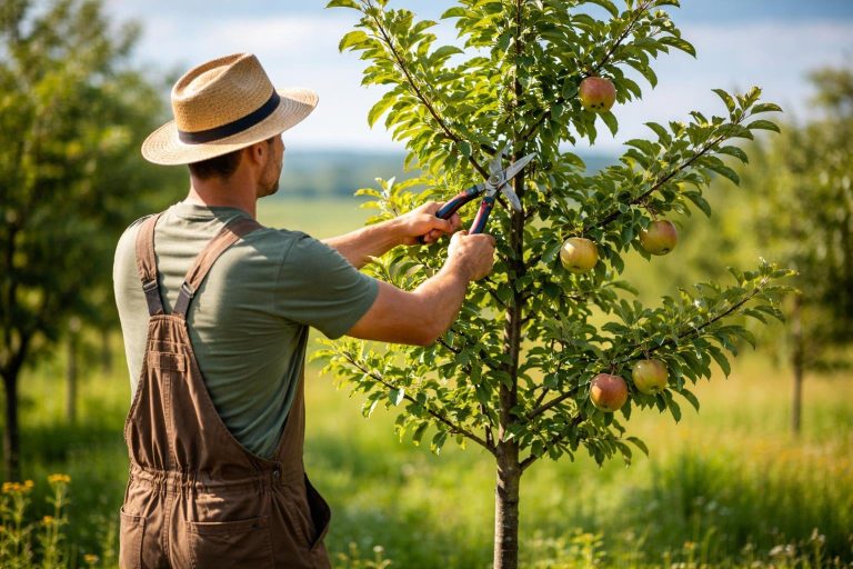 Taille Jeune Pommier : Quand et Comment Tailler ?